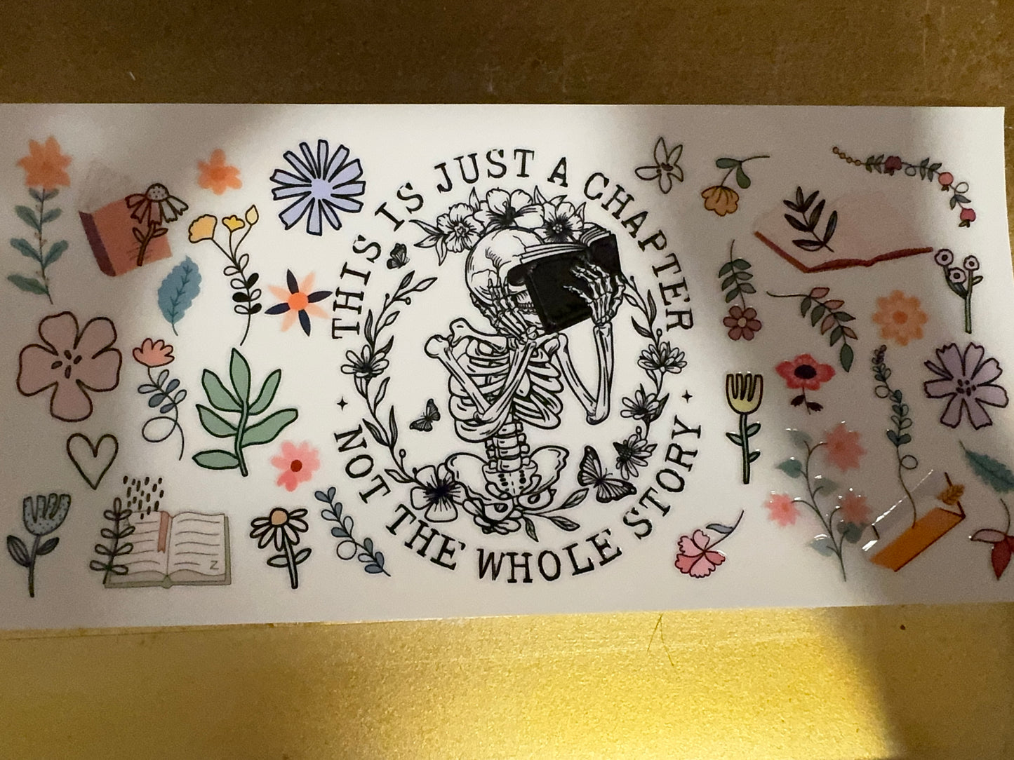 “Just a Chapter” Skeleton